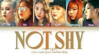 ITZY (있지) ↱ NOT SHY ↰ [Karaoke] You as a member (6 members ver.) [Han|Rom|Eng] Resimi