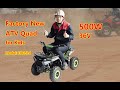 36V 500W 800W Kids Electric ATV Quad Bike on Original Factory Prices