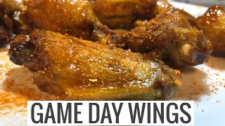 GAME DAY WINGS | CRISPY CHICKEN WINGS | RESTAURANT STYLE | HOW TO MAKE HOT WINGS | NAKED WILD WINGS screenshot 4