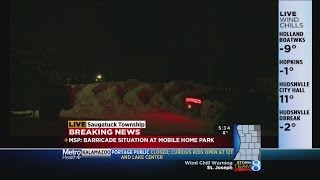 Standoff at Allegan Co. mobile home
