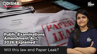 ₹10 Crore Fine for Paper Leaks! New Exam Law 2026 Explained#PaperLeakLaw #PaperLeak #ExamLaw2026