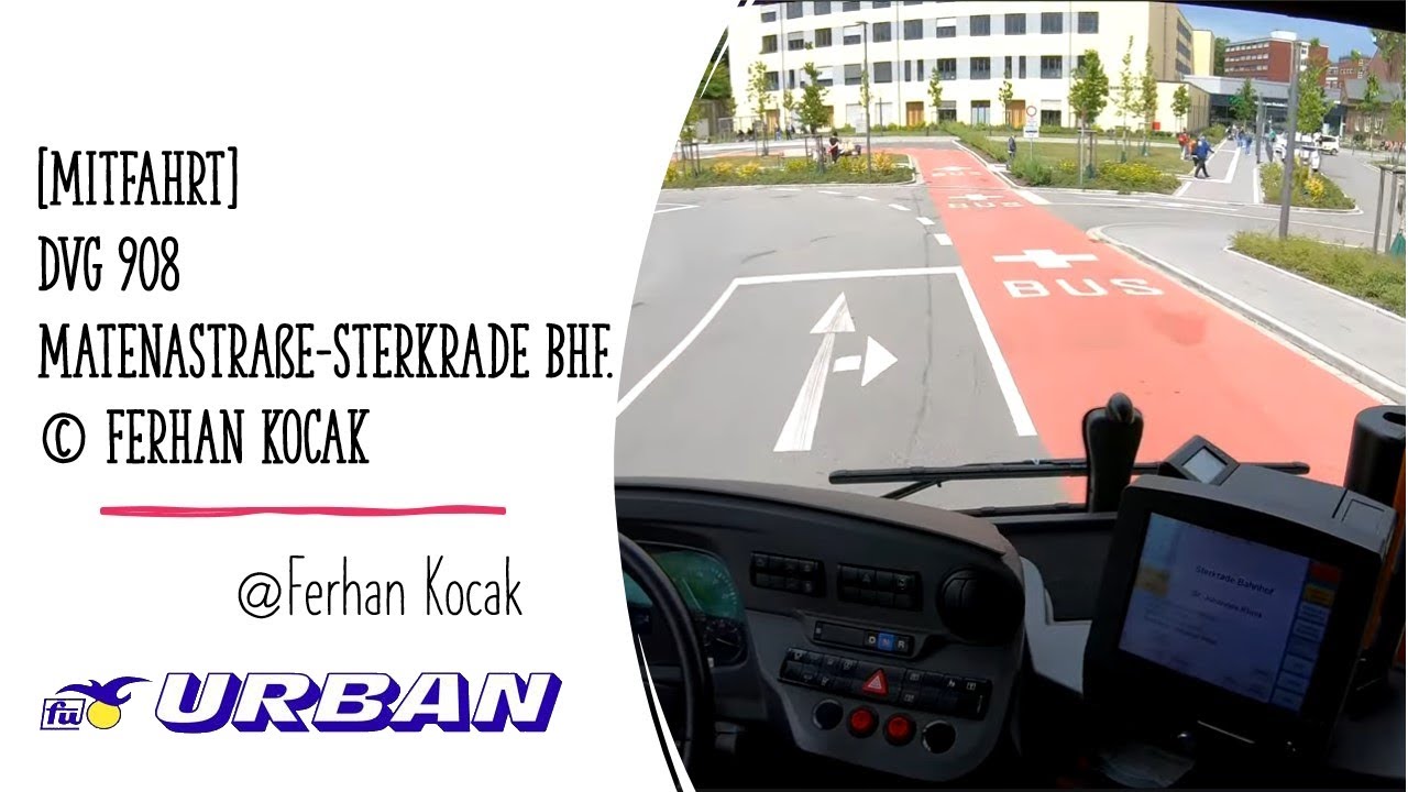 [Mitfahrt] DVG 908 Matenastraße-Sterkrade Bhf. | © Ferhan Kocak