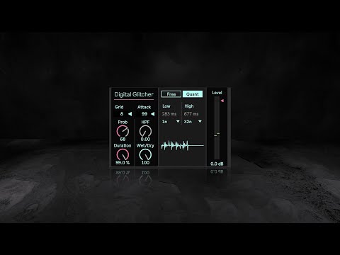Ableton Digital Glitcher ver.4.1  Max for Live Device (.amxd file) 
