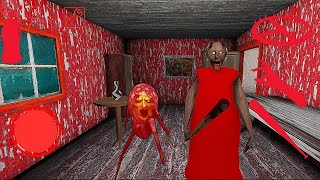 Granny Game Horror Escape Gameplay | Playing As Red Granny Mod #granny  screenshot 5