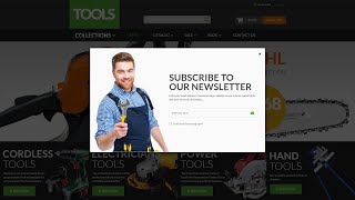 Tools Equipment Shopify Theme by ZEMEZ Website Template - 53770