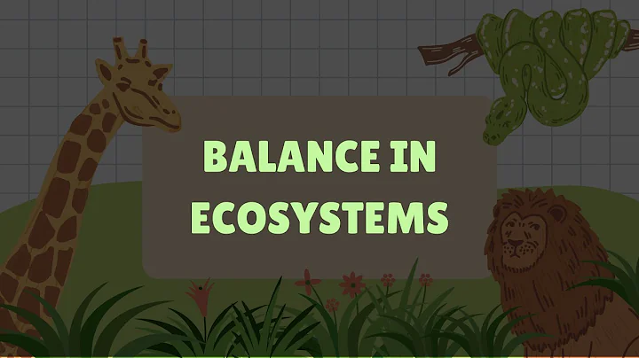Balance in an Ecosystem | How nature works in harmony | Grade 8 | Science | Khan Academy