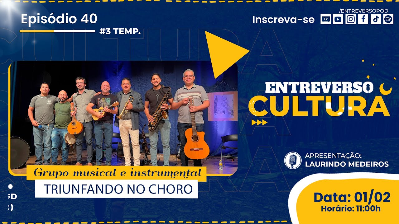 Grupo de música instrumental: Triunfando no Choro