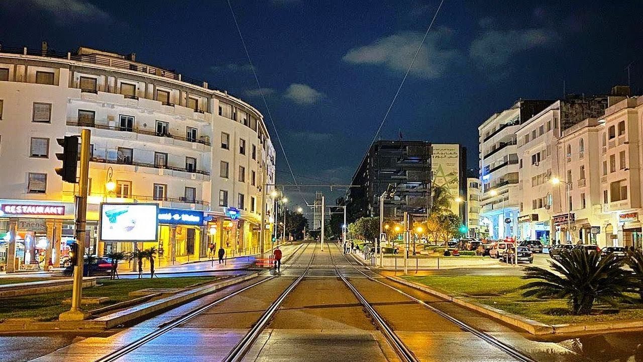RABAT شوف أروع منظر خيالي جنة فوق الأرض بين أجمل الشوارع من رياض العاصمة إلى المحيط الهادي Morocco