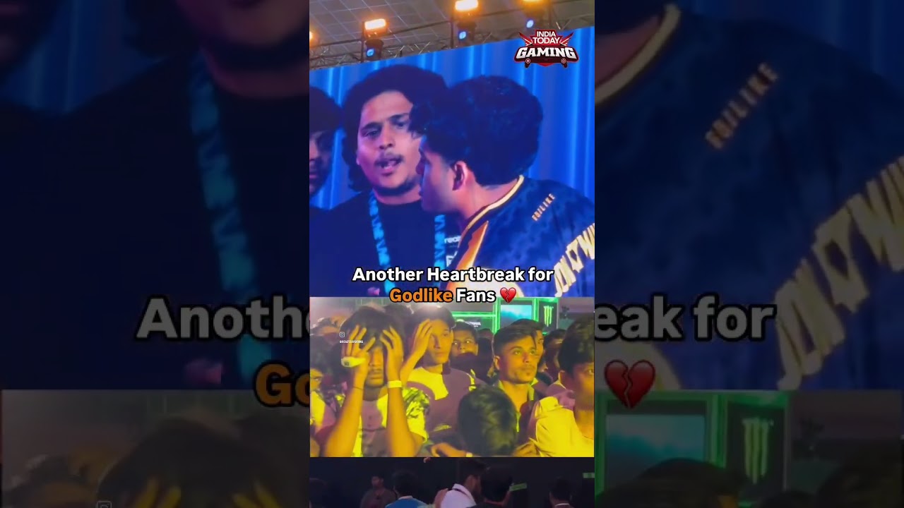 Heart Break 💔💔 For Godlike fans 🥺🥺#2 BGIS 2025 FINALS 