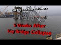 Baltimore harbor 5 weeks after key bridge collapse