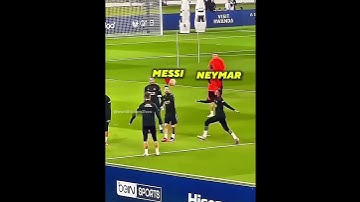 When Messi Forgot Neymar is Brazilian😳