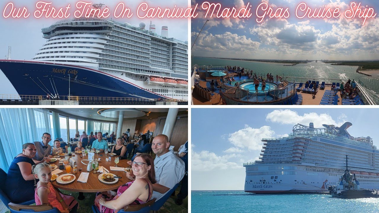 Our First Time Cruising On Carnival Mardi Gras the good parts and bad