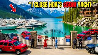HOA Ordered Me to Remove My Boat — So I Took Their Easement and Fenced Off the Entire Marina