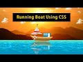 How To Make Animated Website | Swinging Boat Animation Using HTML & CSS Step by Step