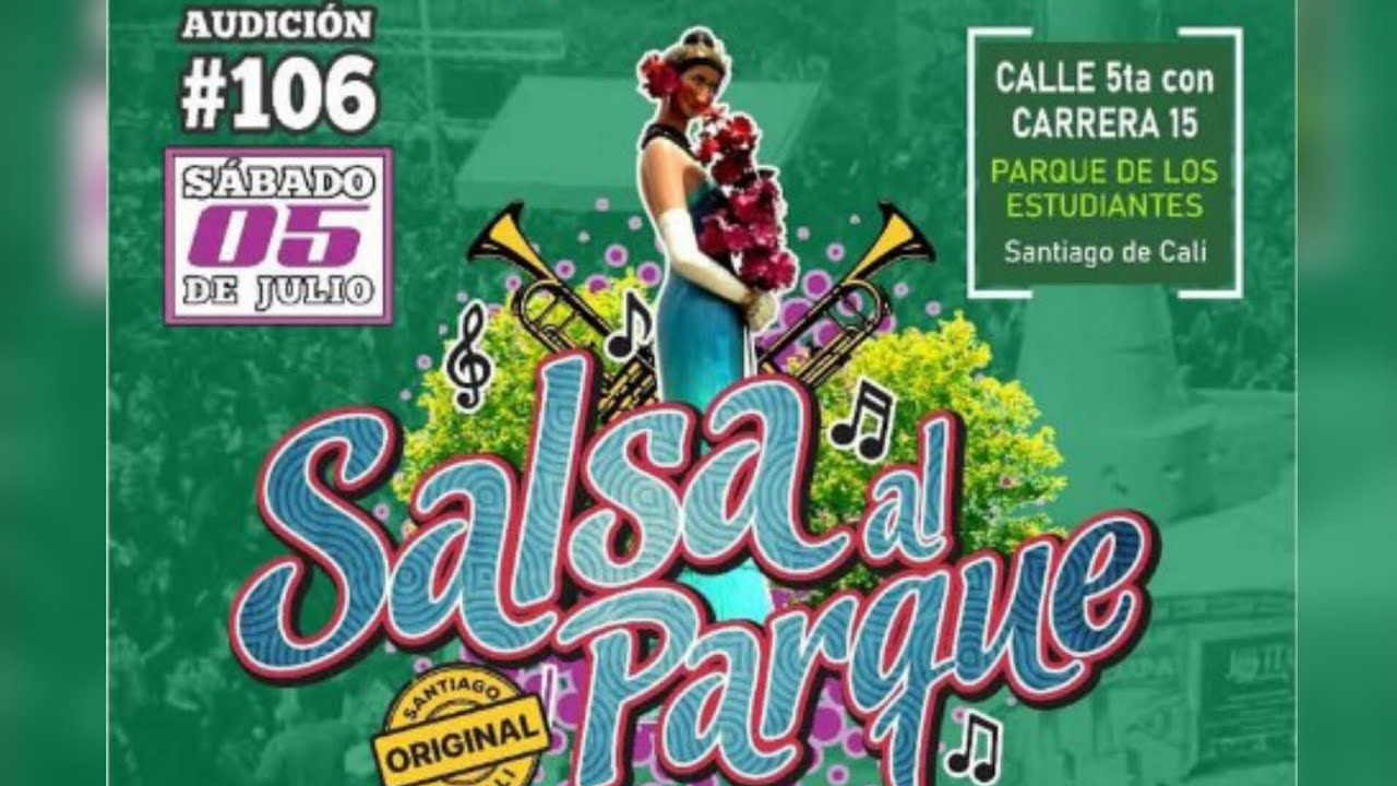 🥁🇨🇴 TREMENDO ( Salsa al parque 