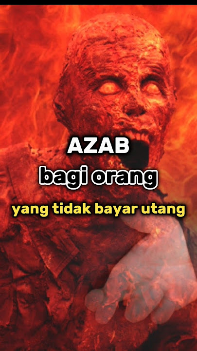 Inilah AZAB bagi orang yang tidak bayar hutang sampai ditinggal mati #hutang #islam #shorts
