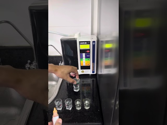 Cách test độ ph chuẩn của máy lọc nước tạo kiềm kangen sd501 Nhật Bản