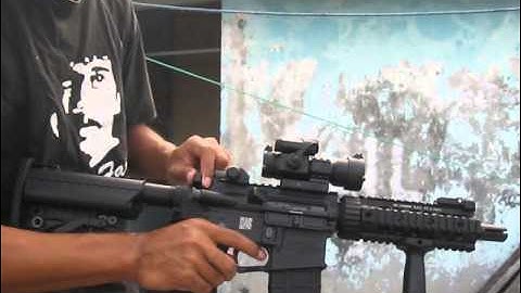 Firing G&P M4 VSBR GBBR WOC