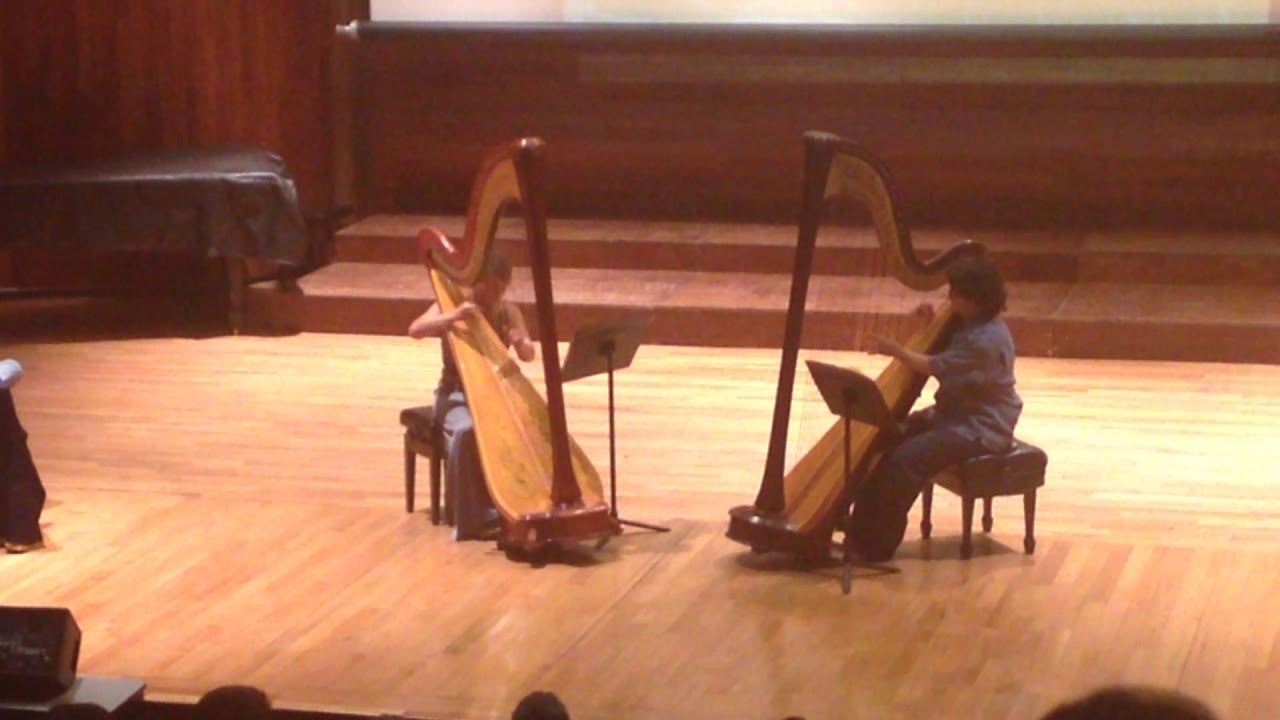 "El viento" Mario Ruiz Armengol Arpas: Amalinalli López Pichardo y Emmanuel Padilla Holguín