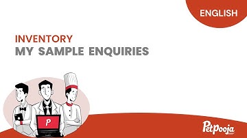 Petpooja | My Sample Enquiries | English