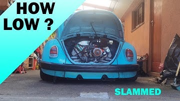 1972 VW Beetle gets lowered , and more !! pt7