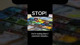 5 Watercolor Mistakes All Beginners Make Fix Them In Under 5 Minutes