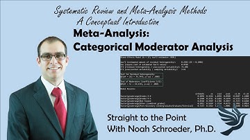 Categorical Moderator Analysis in Meta-Analysis - Straight to the Point (brief lecture)