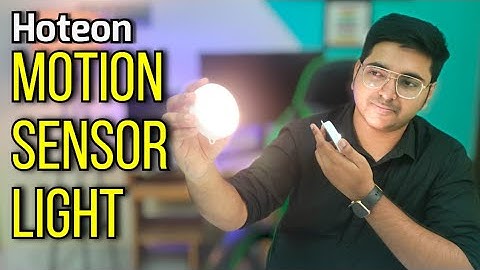 Hoteon Motion Sensor Light ( Auto On-Off Light ) Review In Hindi