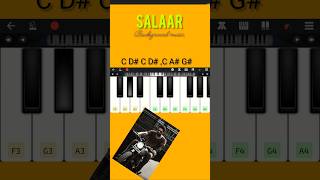 salaar theme Bgm ||✓ piano tutorial ||