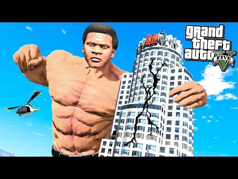 Видео: ФРАНКЛИН СТАЛ САМЫМ СИЛЬНЫМ ЧЕЛОВЕКОМ на ЗЕМЛЕ!! - GTA 5 (Моды ГТА 5)