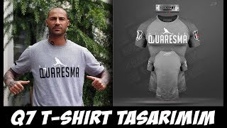 Quaresma T-Shirt - Nasil Tasarladım?