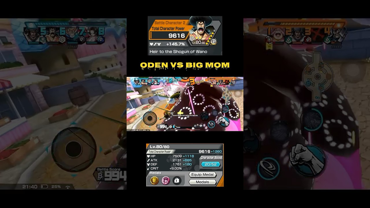 Oden vs Big Mom 