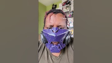 3D printed masks everyday wear.... #3dprinting #cyberpunkaesthetic  #cyberpunkmask #cyberpunk