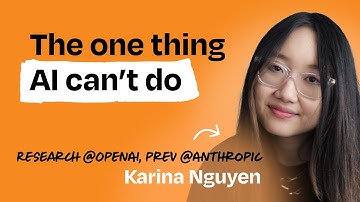 OpenAI researcher on why soft skills are the future of work | Karina Nguyen
