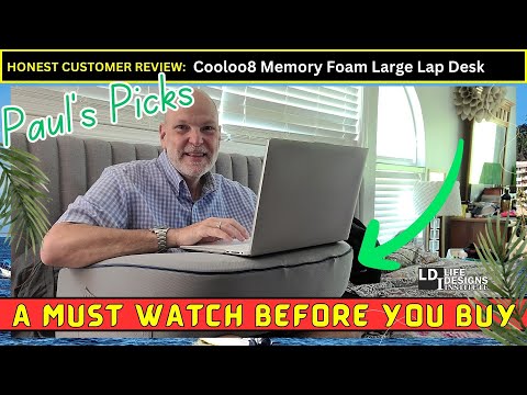 Paul's Picks: Cooloo8 Lap Pillow Review: The Ultimate Comfort Lap Desk Companion
