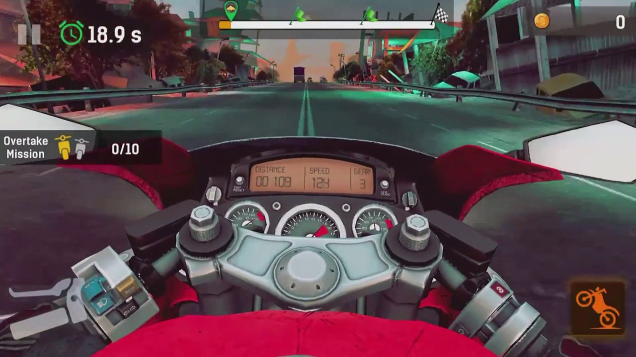 Moto Race: Traffic Racing Gameplay (Android iOS)