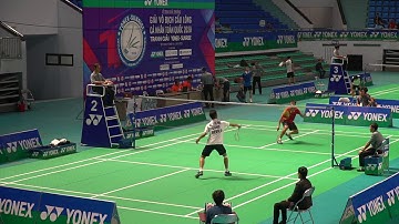 SET 1: Nguyễn Quốc Học (CAND) - Mạnh An (ĐN) | Giải vô địch cầu lông cá nhân toàn quốc 2020