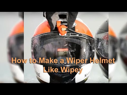 Wiper Helmets Using Arduino [DIY] | Cara Buat Wiper Helm - YouTube
