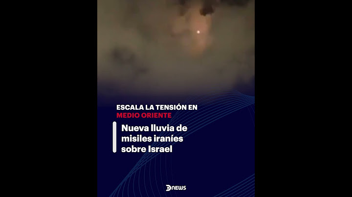 🇮🇱 Nueva lluvia de misiles iraníes sobre Israel | DNews