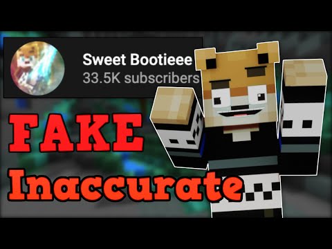 Sweetbootieee FAKED HIS VIDEO? HE DIDN'T MINE FOR 50 HOURS?? Hypixel Skyblock