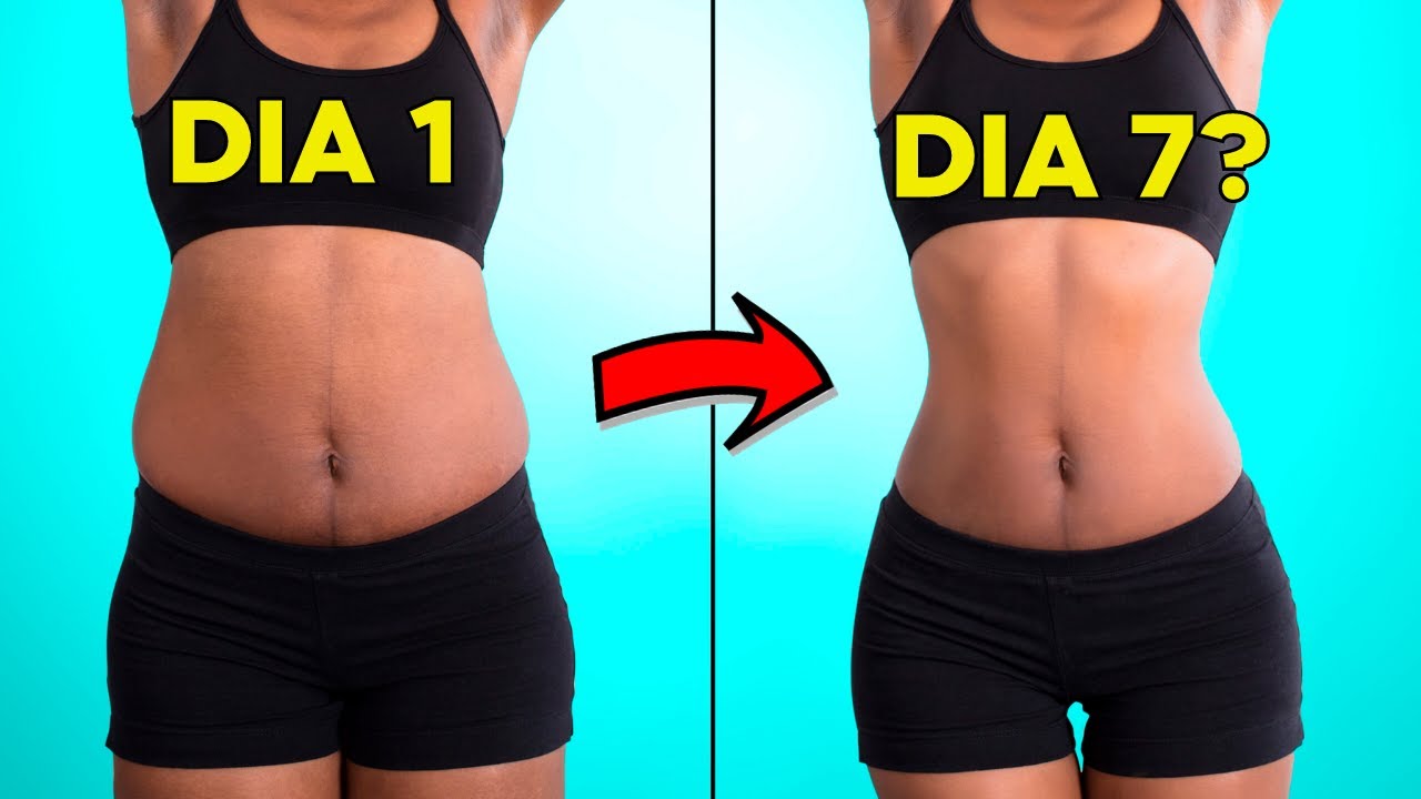 5 Minutos de Exercícios Para Perder Gordura da Barriga em 7 Dias! [Treino Em Casa]