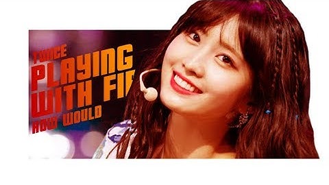 How would TWICE V sing PLAYING WITH FIRE (BLACKPINK) Line Distribution [Color Coded]