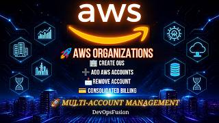 🚀Day2 | AWS Organizations Tutorial | Create, Invite &amp; Remove AWS Accounts | Multi-Account Setup |