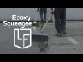 Epoxy floor squeegee