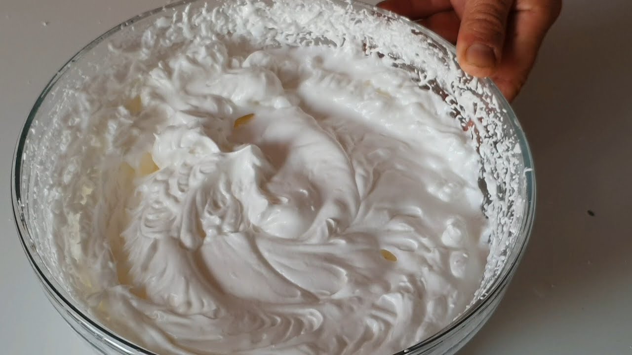 كرام شونتي فالدار بدون بودرة crèmes Chantilly sans poudres - YouTube