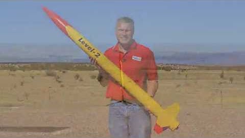 Level-2 Fiberglass Rocket Kit - Launch