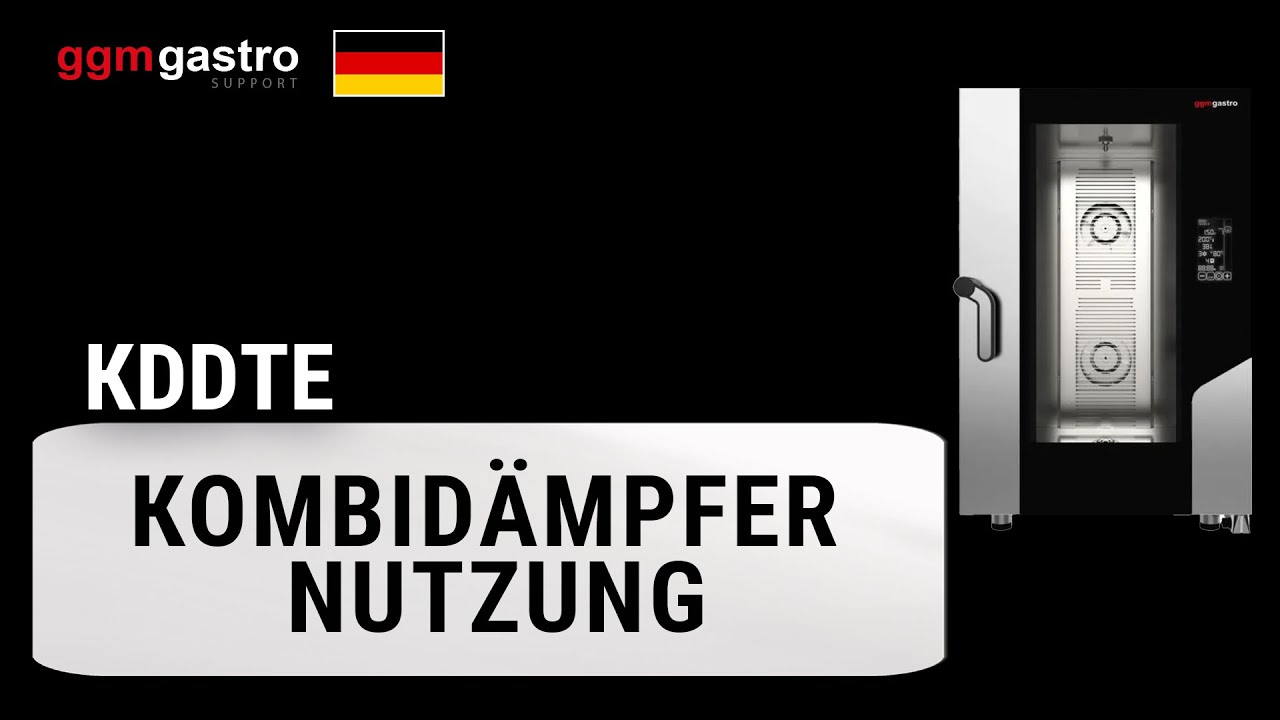 KDDTE Kombidämpfer Nutzung