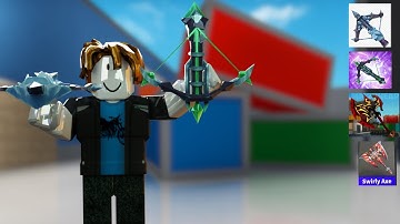PLAYING MM2 AS A NOOB WITH EXPENSIVE WEAPONS