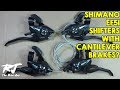 Shimano ST EF51 Shifters - Cantilever Brake Compatibility
