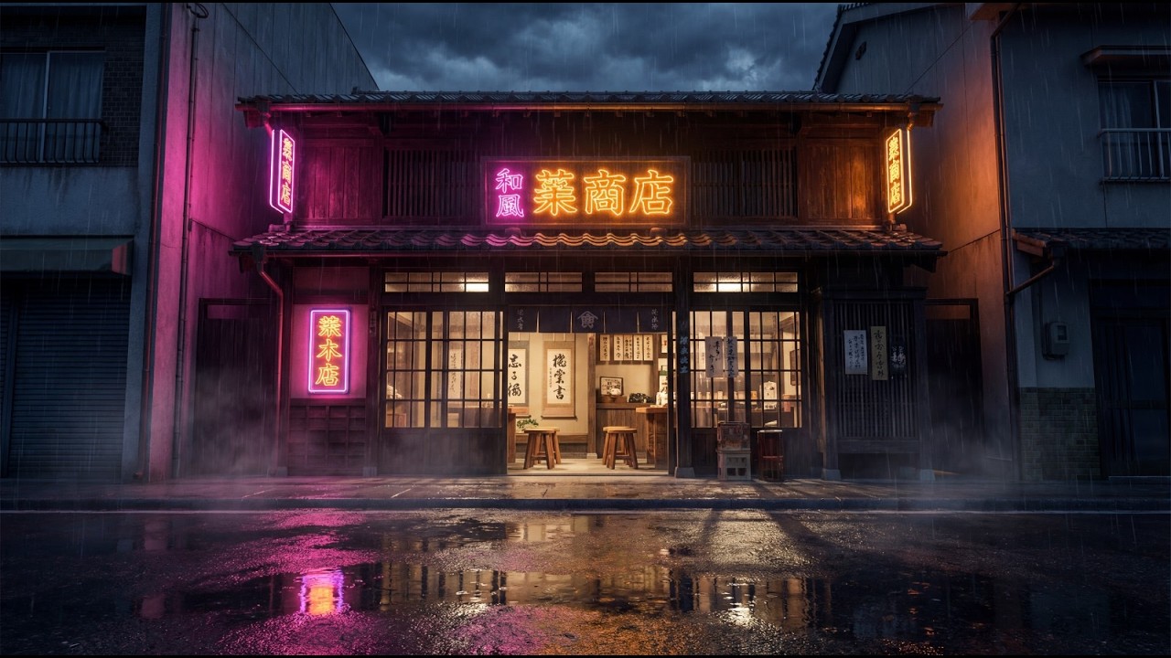 Late Night Lo-Fi Beats 🌧️ | Rainy Vibes for Study, Focus & Relax